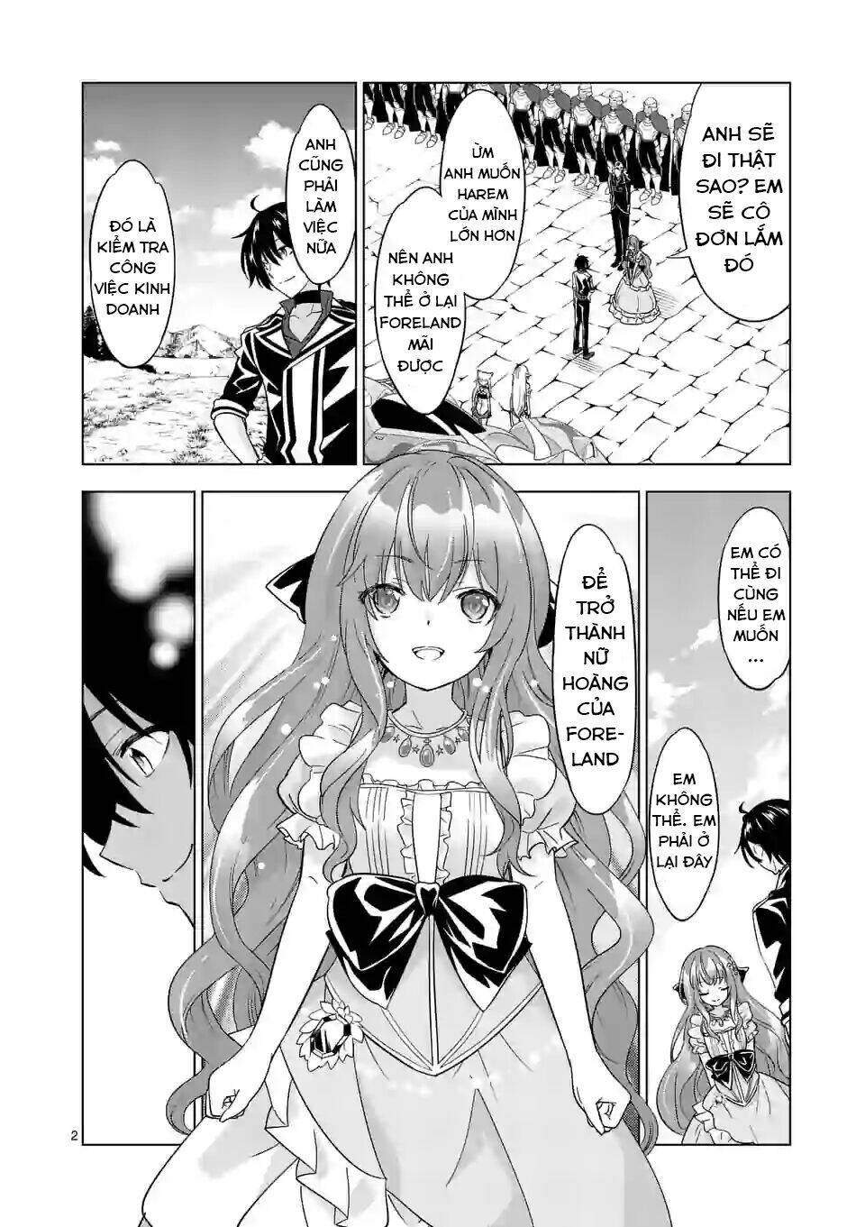 shijou saikyou ouku-san no tanoshii tanetsuke harem uzukuri chapter 64.1 3