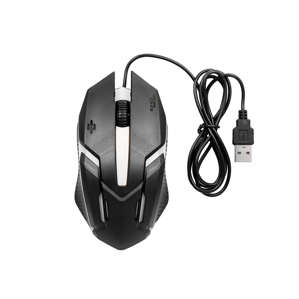 Chuột Quang Chơi Game CM-818 Có Dây 1200DPI USB Màu Đen Nhạt