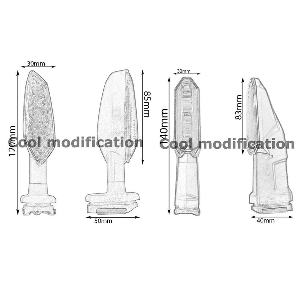 Đèn Xi Nhan Led Cho Xe Mô Tô Kawasaki Z125 / 250sl / 300 / 400 / 650 / 750 / 800 / 900rs / 1000r Sx Blinker