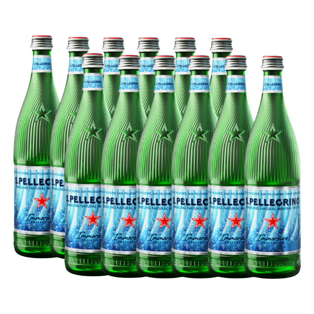  Nước khoáng có ga tự nhiên Italy - SAN PELLEGRINO LUXURY 750ml