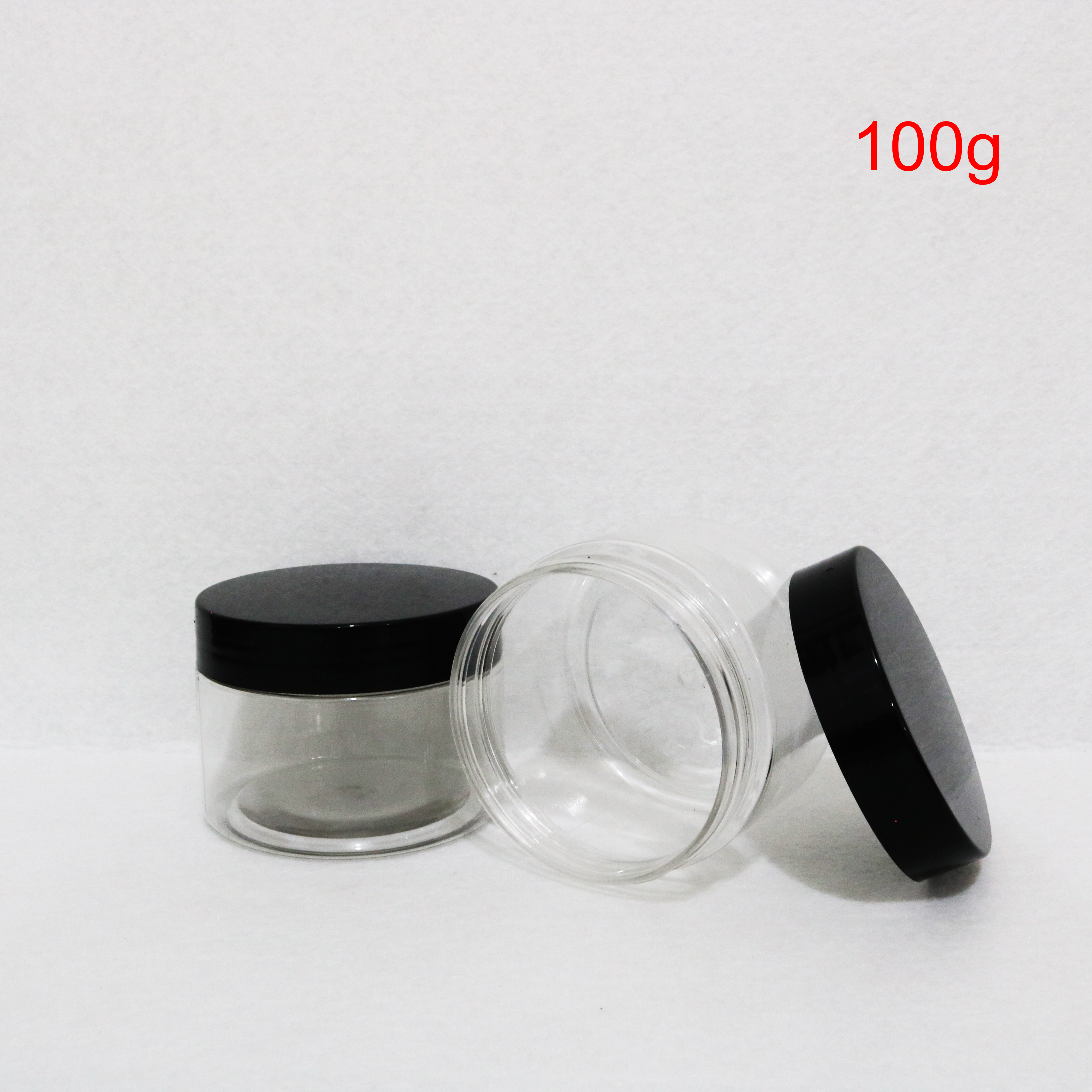 Hủ Nhựa Trong PET Nắp Nhựa Đen Cao Cấp 100g - 200g - 250g