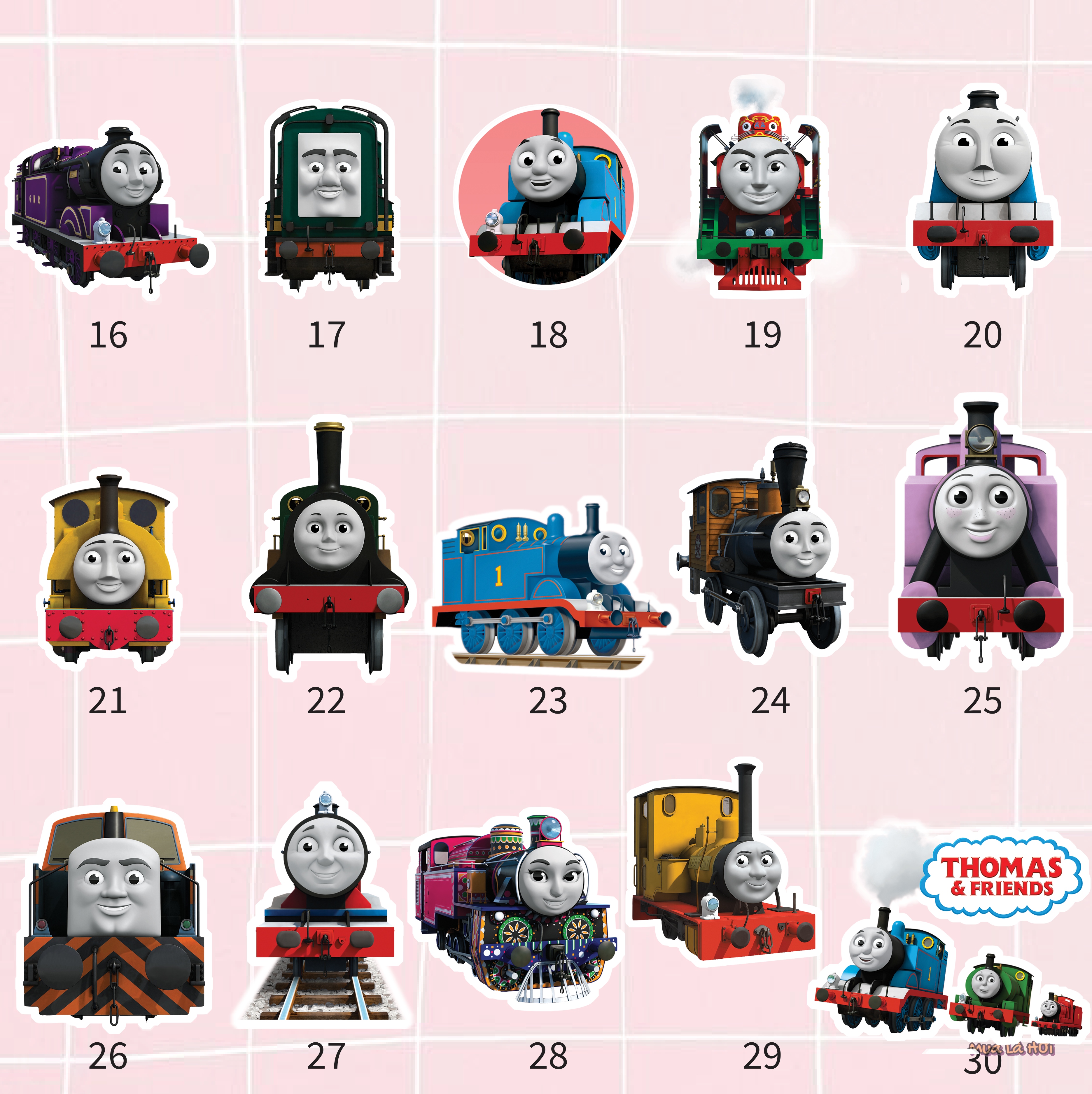 Túi Tote in hình chủ đề Thomas &amp; Friends