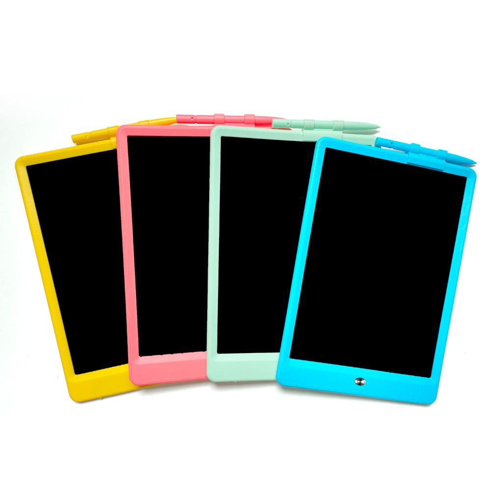 Mô hình kinh doanh quảng cáo Bảng chữ viết tay LCD 10 inch Bảng vẽ LCD Bảng vẽ trẻ em Học sinh tiểu học Bảng viết bảng thực hành Bảng chữ graffiti