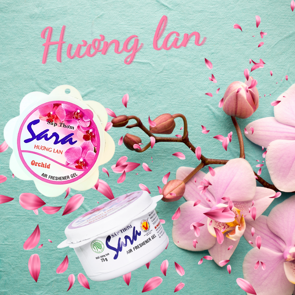 Sáp thơm bông Sara 75g