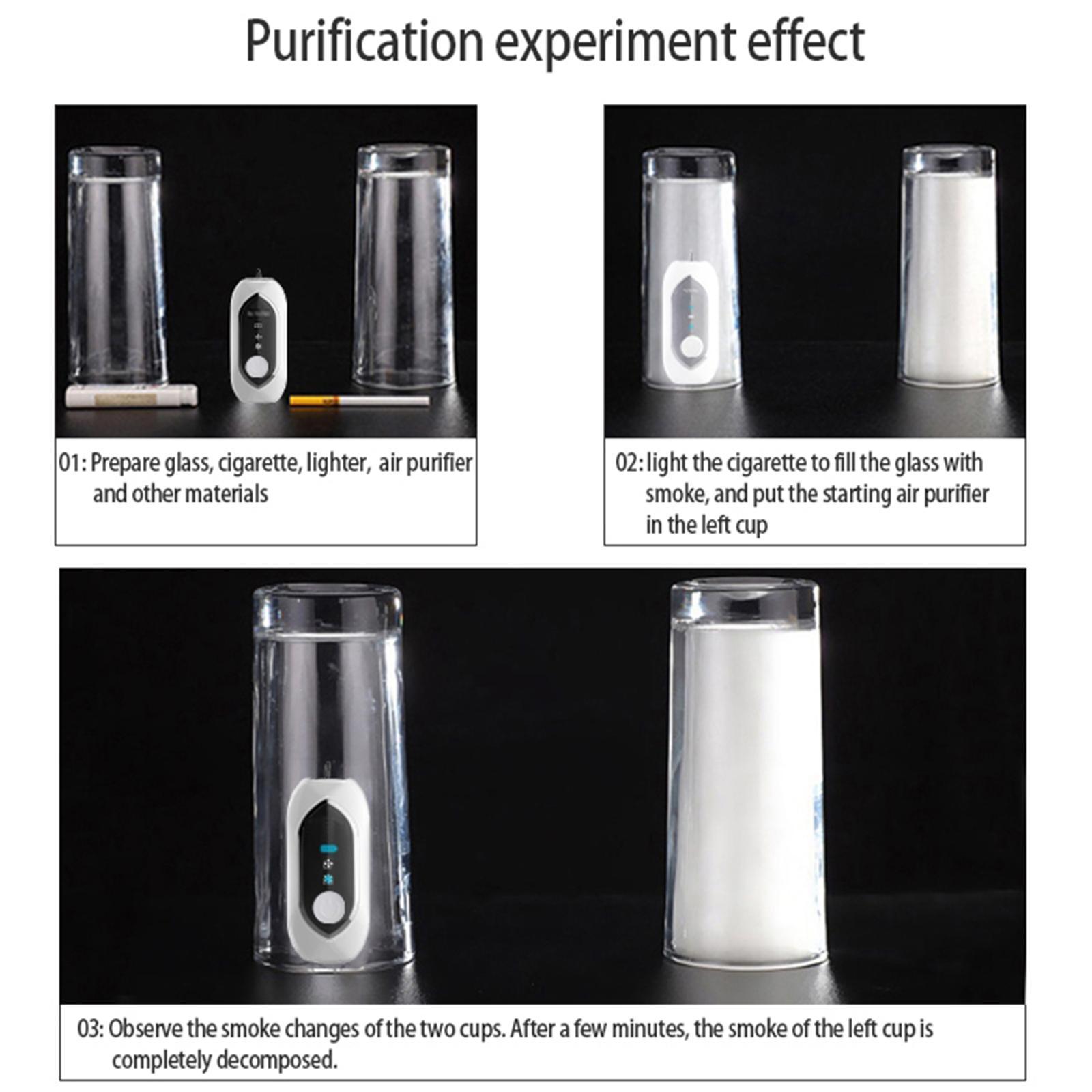 Personal Air Necklace Wearable USB White