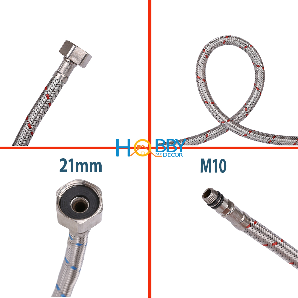 Vòi nước rửa chén bát nóng lạnh inox 304 Hobby Home Decor CRC2