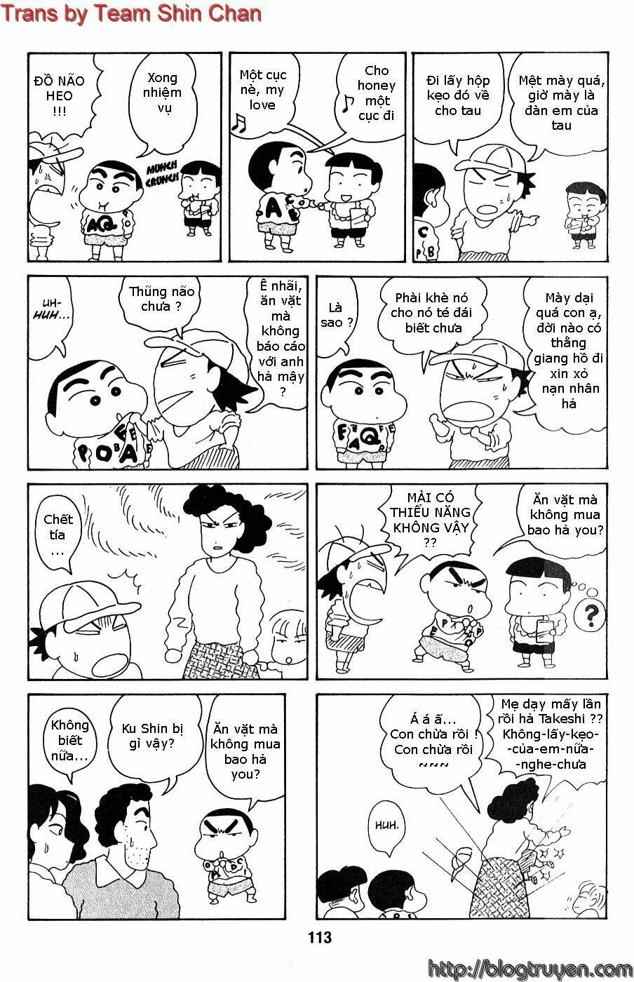 crayon shin-chan cậu bé bút chì chapter 2 111