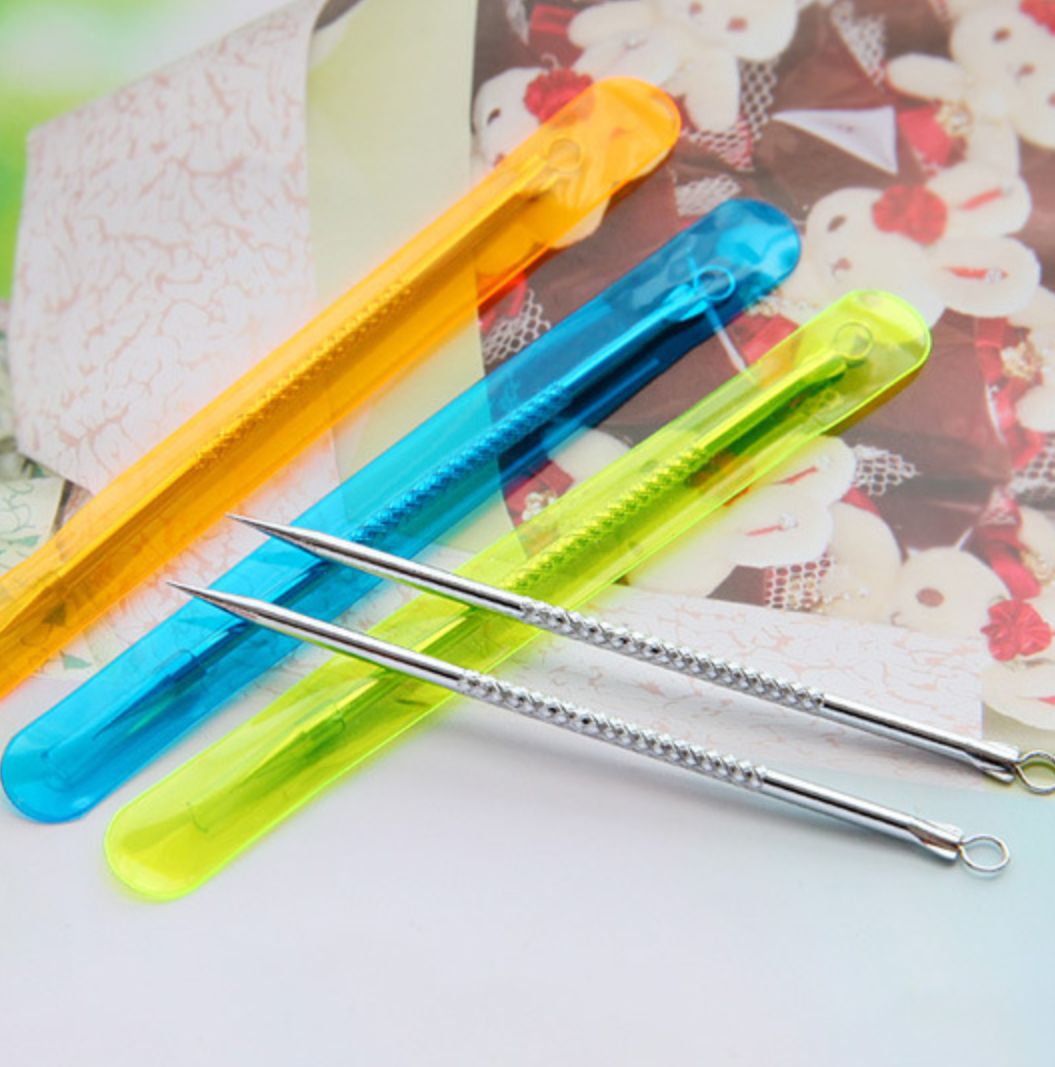 Kim chọc mụn hút mụn bằng thép không gỉ