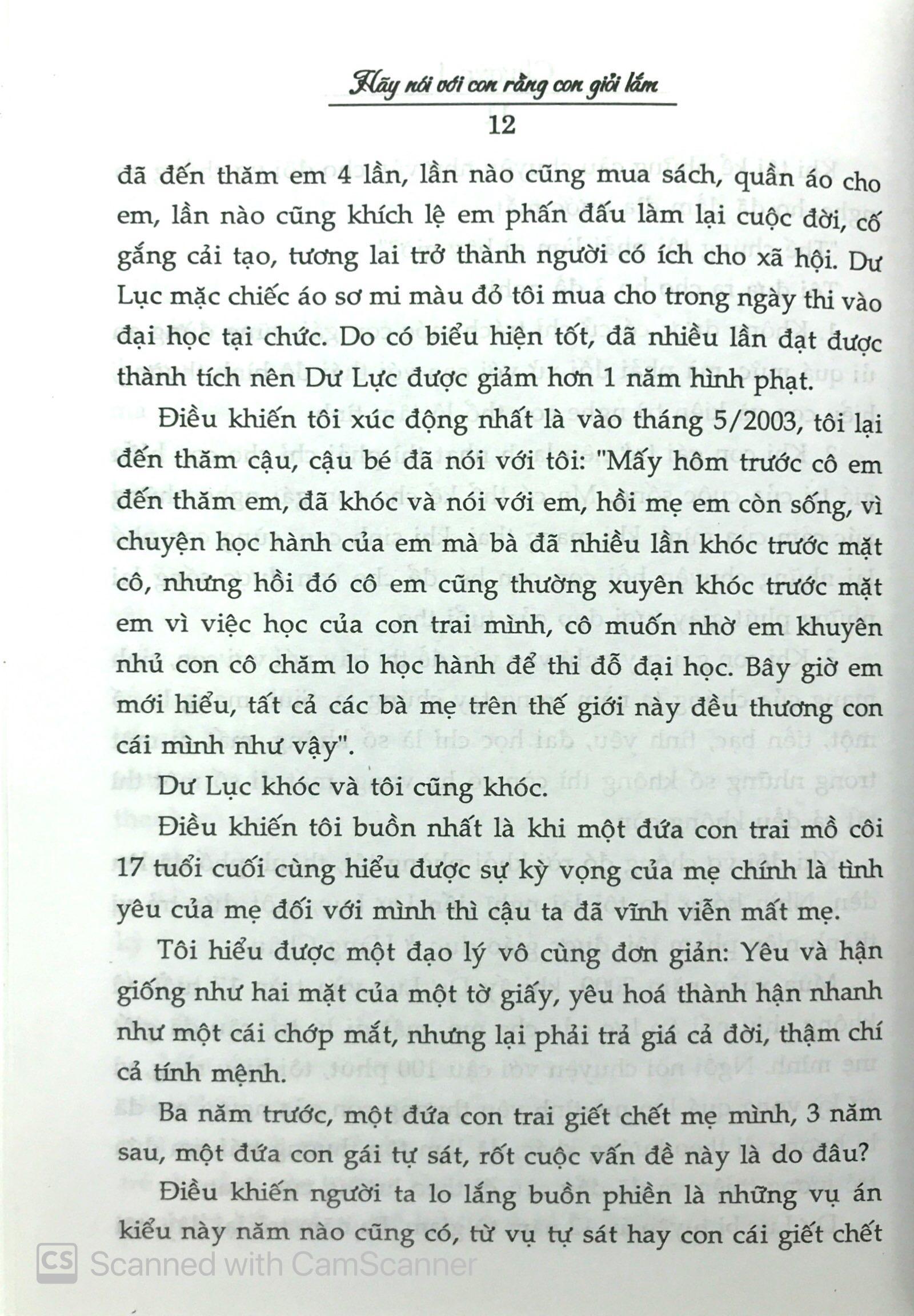 Hãy Nói Với Con Rằng "Con Giỏi Lắm"