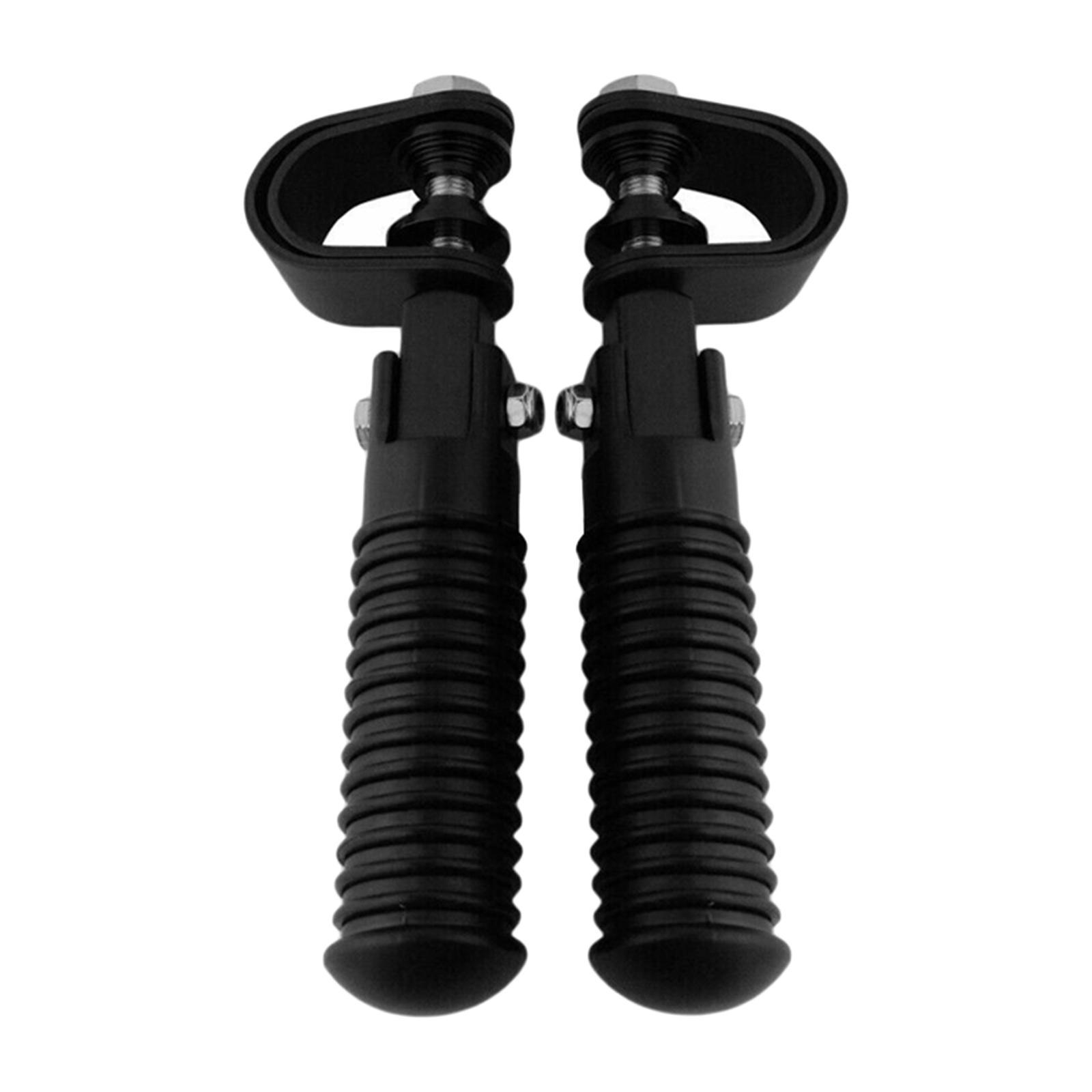 Universal Motorbike Foot Rests Replace Black