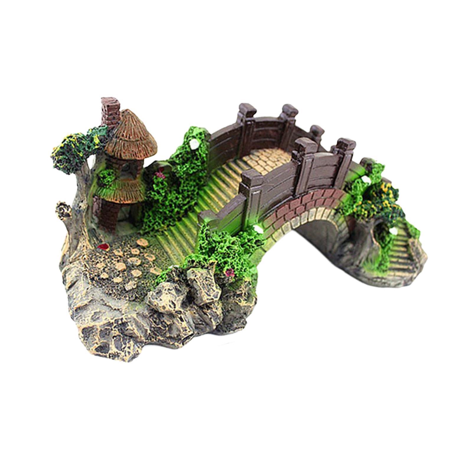 Aquarium Fish Tank Decoration Landscape Figurine for Fish Tank Desktop Decor