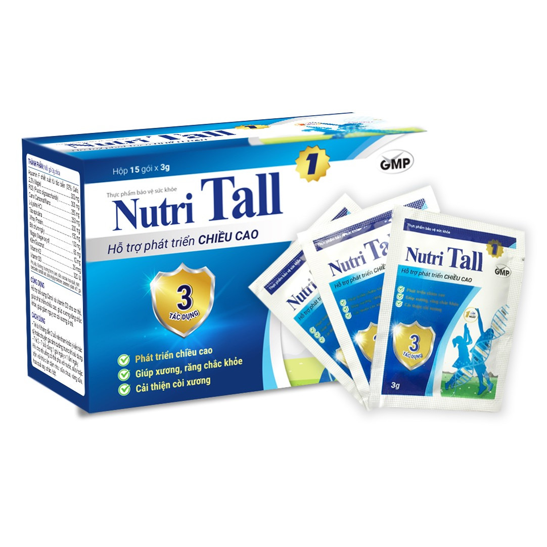 Nutri Tall 1 – Chuyên Biệt Tăng Chiều Cao Cho Trẻ Dưới 8 Tuổi