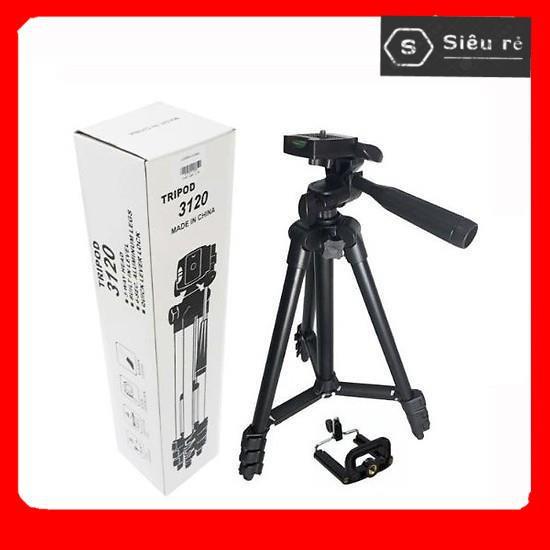 GẬY CHỤP HÌNH TRIPOD 3120 Chân Giá Đỡ Máy Chụp Hình Cao Cấp(PD5269)