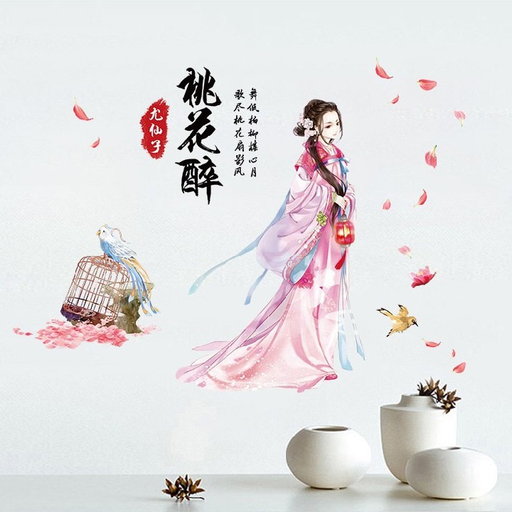 Decal dán tường thần tiên tỉ tỉ xinh đẹp
