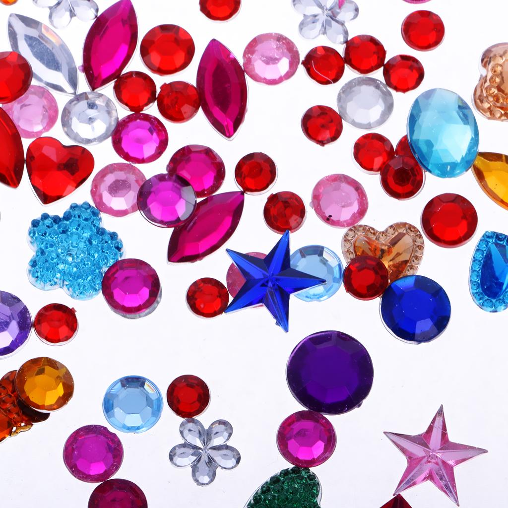 Acrylic Art Rhinestones Acrylic Diamond Acrylic DIY Craft / Mixed Color