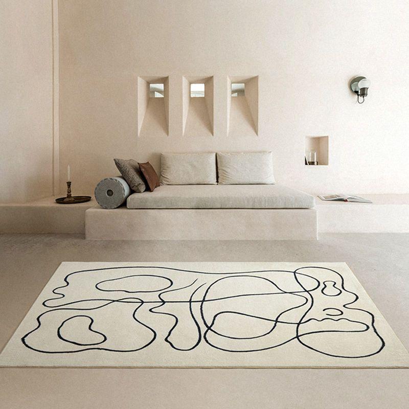 Thảm Lót Sàn Họa Tiết Trừu Tượng Đơn Giản Hiện Đại
