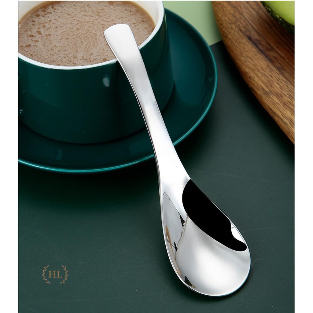 Thìa súp Inox 304 nhập khẩu | THÌA Stainless Steel Cong 3 Size Cao Cấp Inox Không ăn mòn
