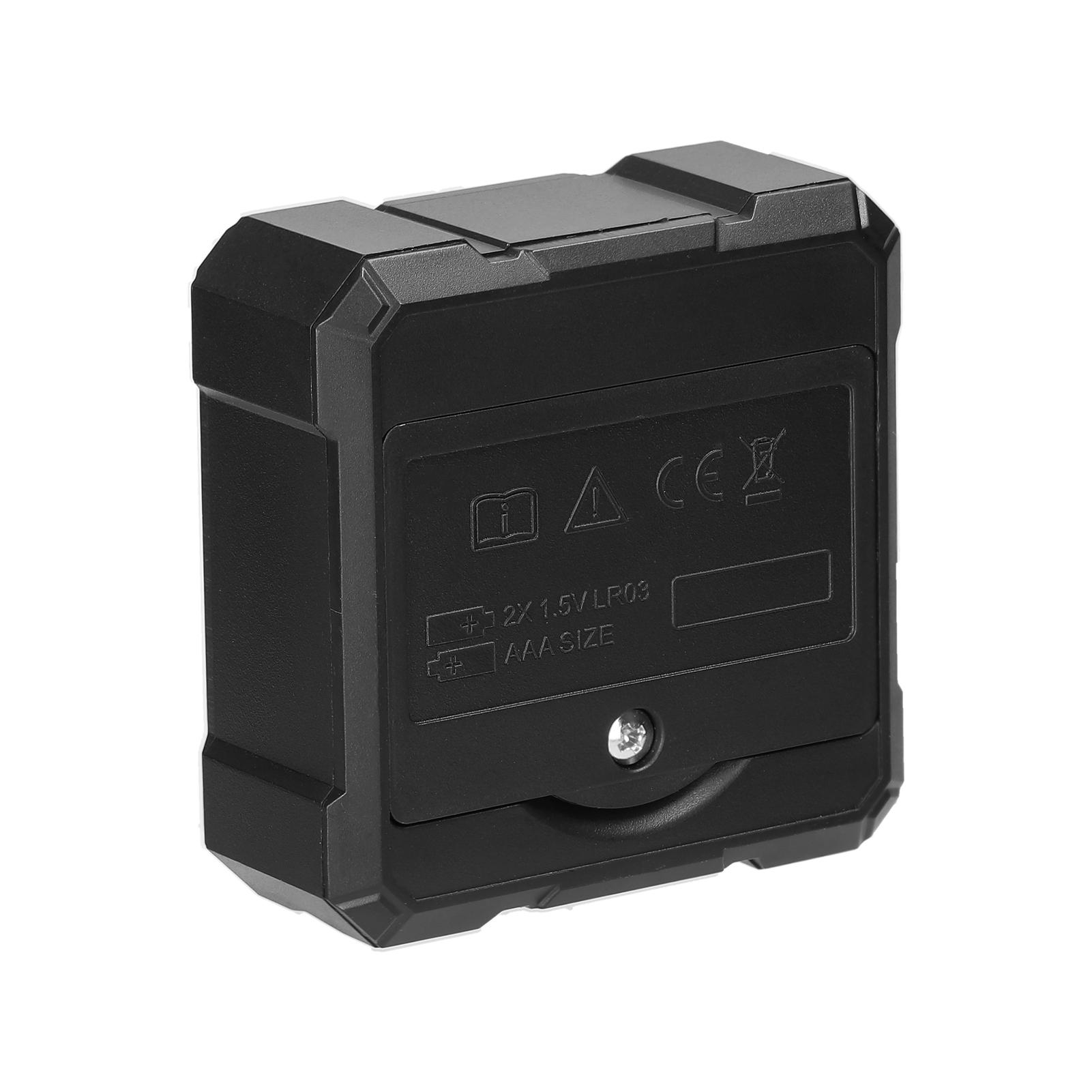 IP54 4*90° Portable Digital Inclinometer LCD Backlight Digital Protractor Slope Meter Digital Angle Ruler Single-side Magnetics Multifunctional Protractor Absolute Relative Mesuring Mode Data Hold