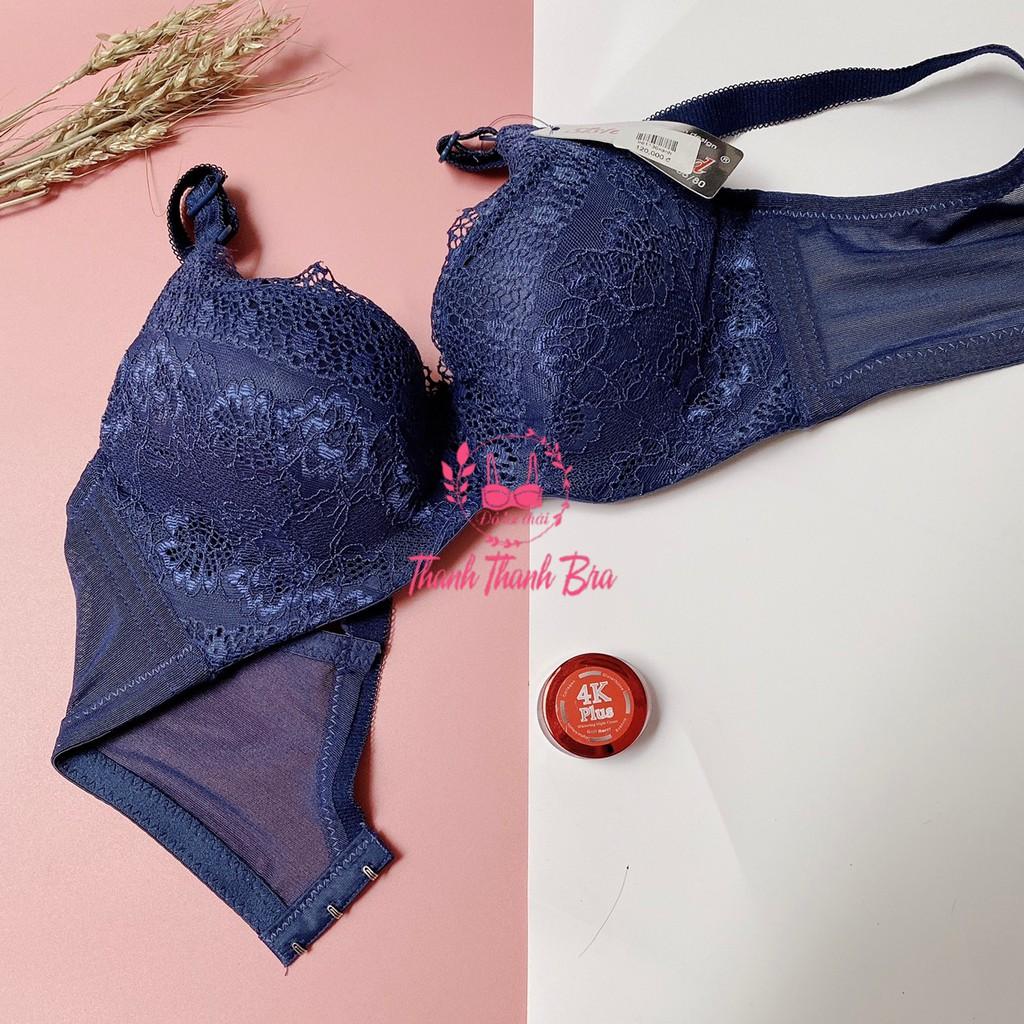 Áo Lót Thái lan 9811 – Chất ren mịn, mút mỏng, có gọng, Cup B, Bigsize