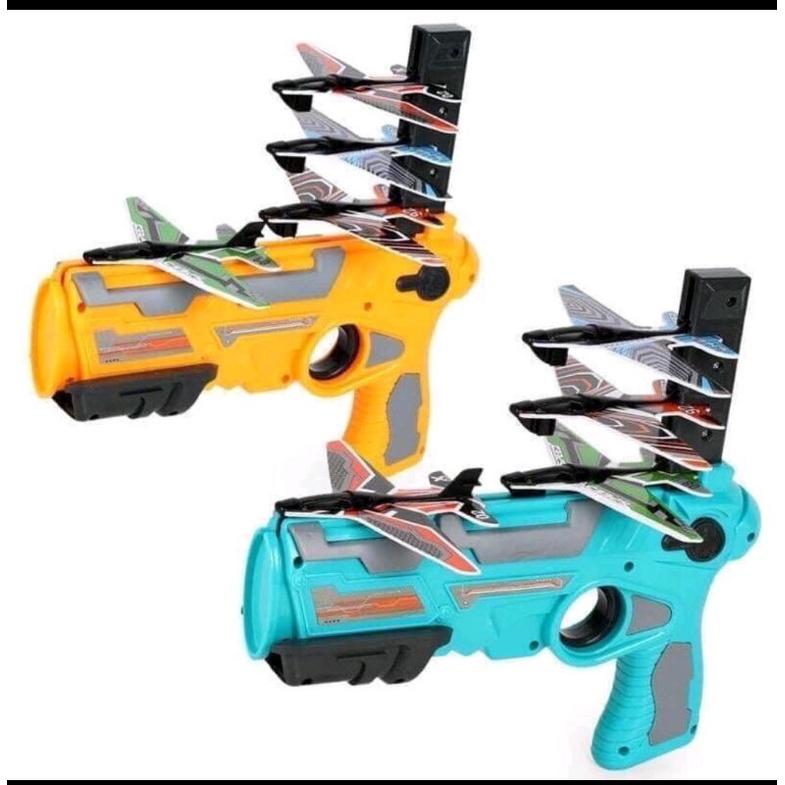 súng bắn máy bay đồ chơi cho trẻ