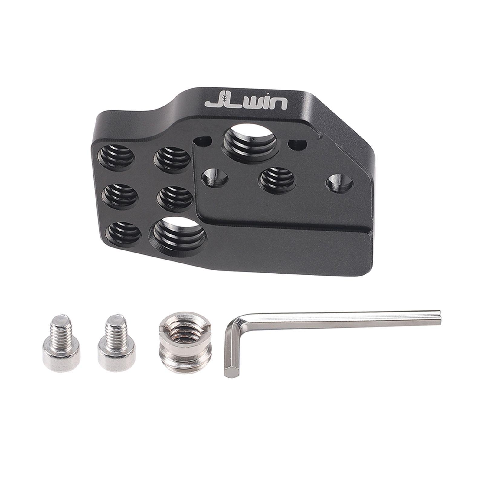 Stabilizer Side Extension Plate Mount with Small Wrench 1/4" Screws 3/8" Screw Expansion Board for Ronin RS2 Rsc2 RS3 RS3 Monitor