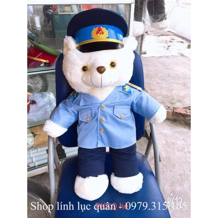 Gấu bông Quân đội Bộ đội PKKQ 70cm
