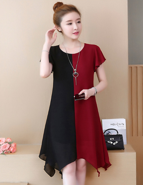 Đầm suông đủ size 2 màu - DS216