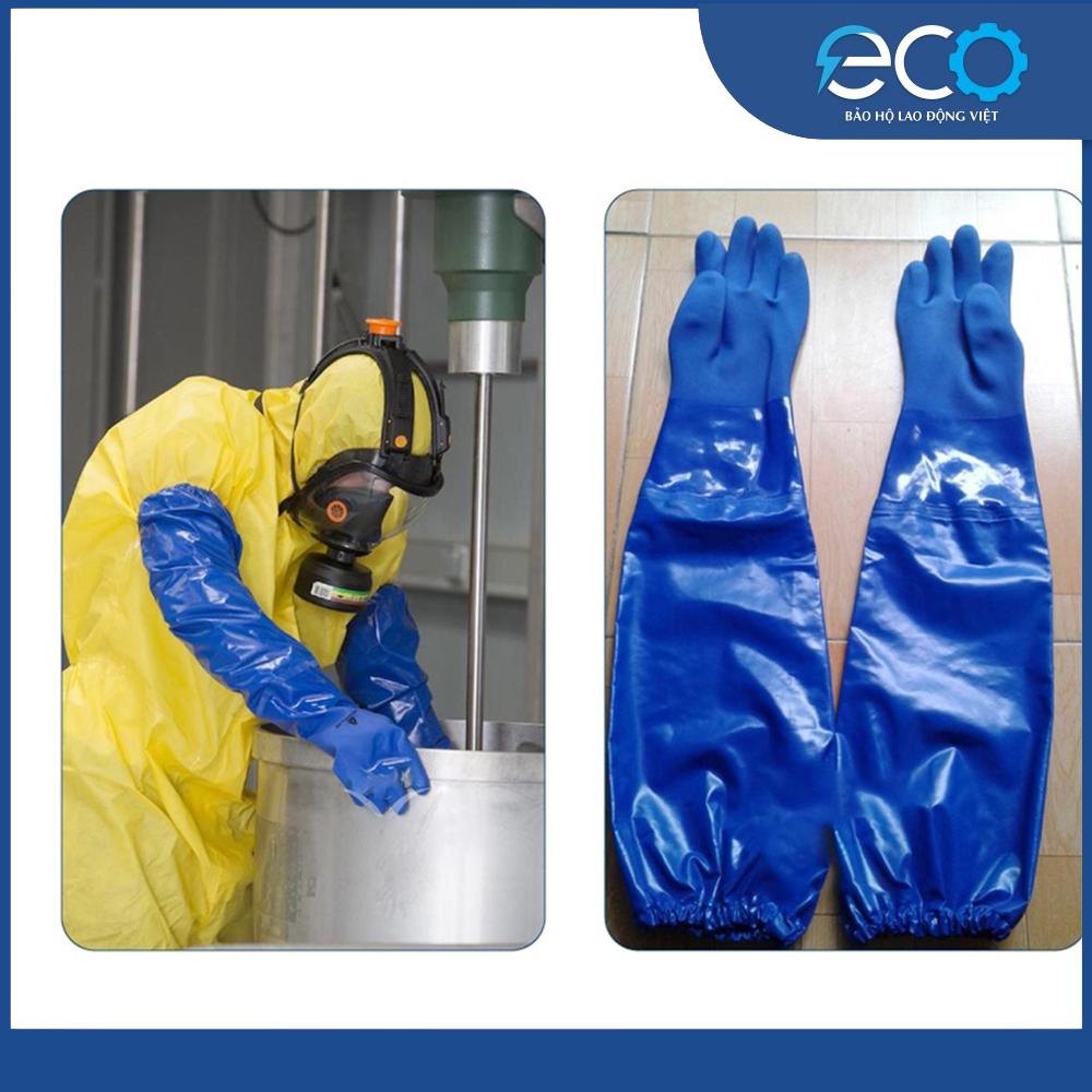 Găng Tay Chống Dầu Takumi PVC-600X Chính Hãng – Chống Dầu Nhớt, Chống Trơn Trượt, Lót Cotton Êm Tay