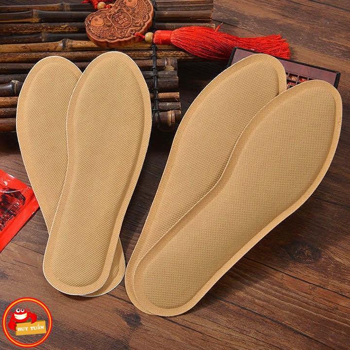 Cặp lót giày hương ngải cứu chống hôi chân và giữ nhiệt cho mùa đông (LNC02