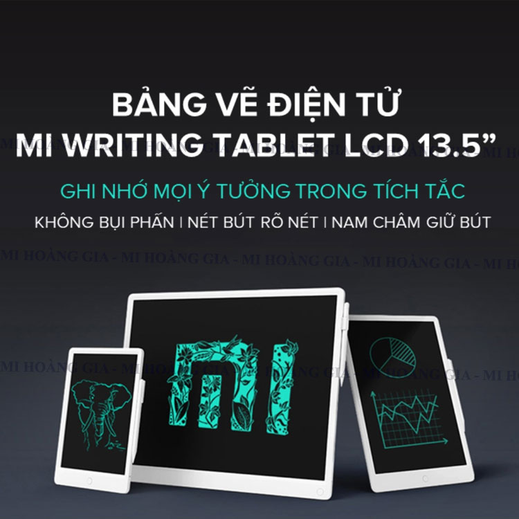 Bảng Vẽ Màn Hình Xiaomi LCD Writing Tablet 13.5" - Hàng Chính Hãng