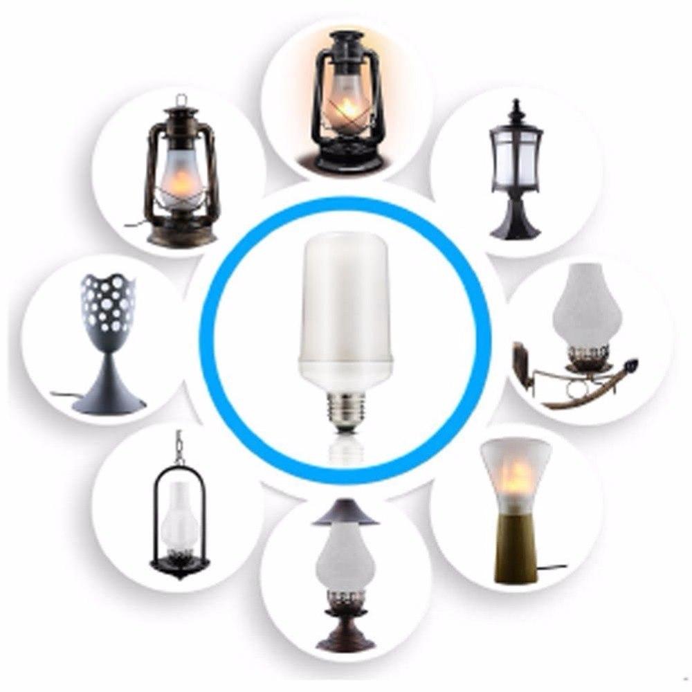 Bóng đèn LED hình quả bắp phong cách vintage