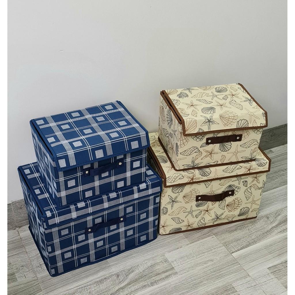 Combo 4 túi vải nhiều màu tiện ích.
