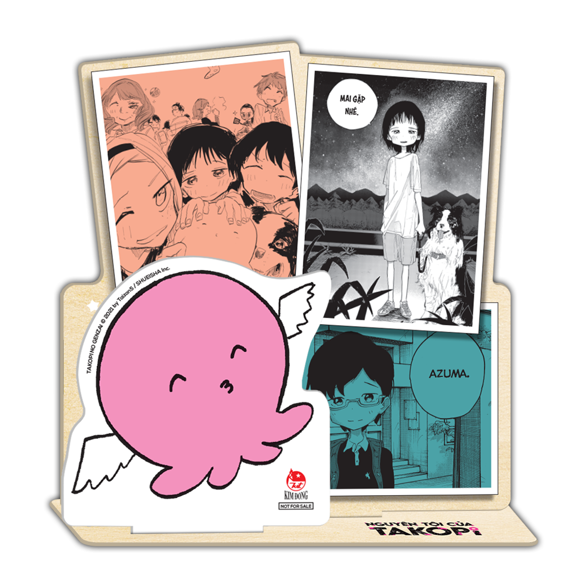 Sách - Boxset Nguyên Tội Của Takopi - Tập 1 + Tập 2 (Hộp 2 Tập) - Tặng Kèm Standee Giấy Bồi