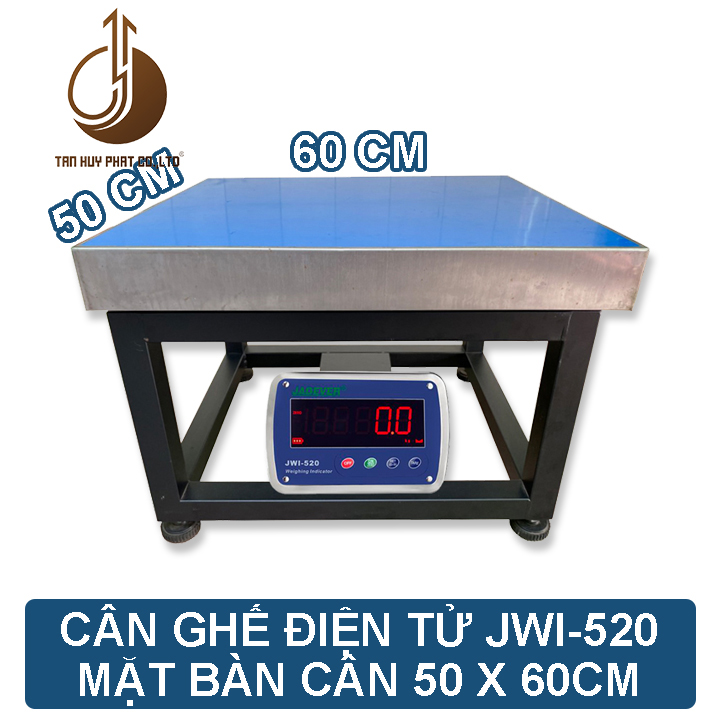Cân Ghế Điện Tử JWI-520 - Mặt Bàn Cân 500x600MM