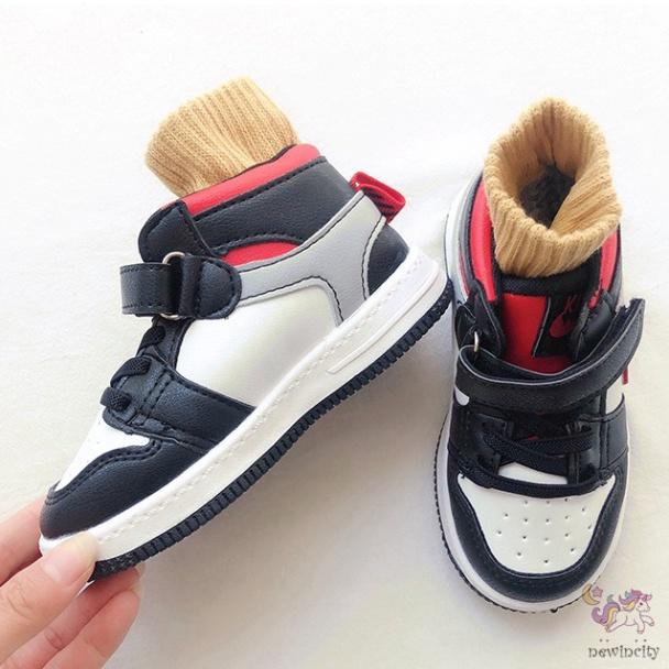 Giày Thể Thao Bằng Da Thoải Mái Phong Cách Hàn Quốc Dành Cho Bé