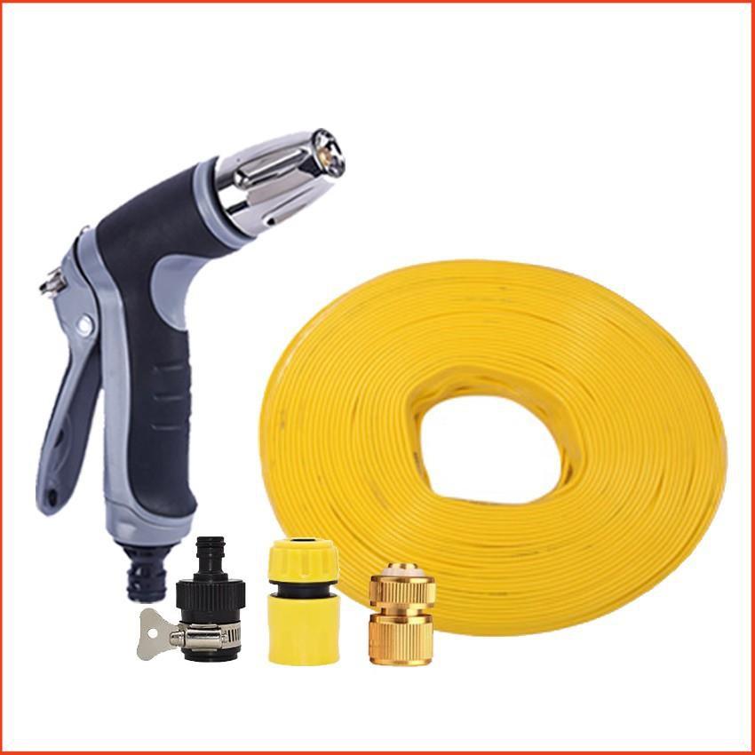 Bộ dây và vòi xịt rửa xe tưới cây tăng áp 15M 206817