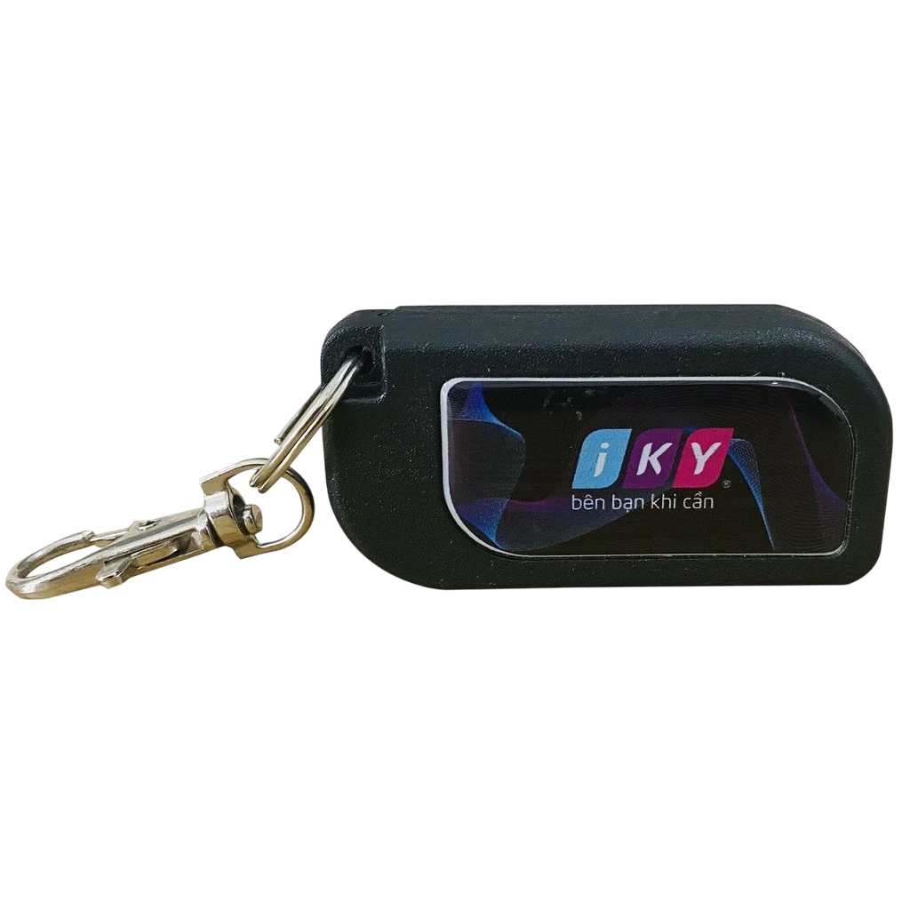 REMOTE DÙNG CHO THIẾT BỊ CHỐNG TRỘM, CHỐNG CƯỚP IKY FOUND