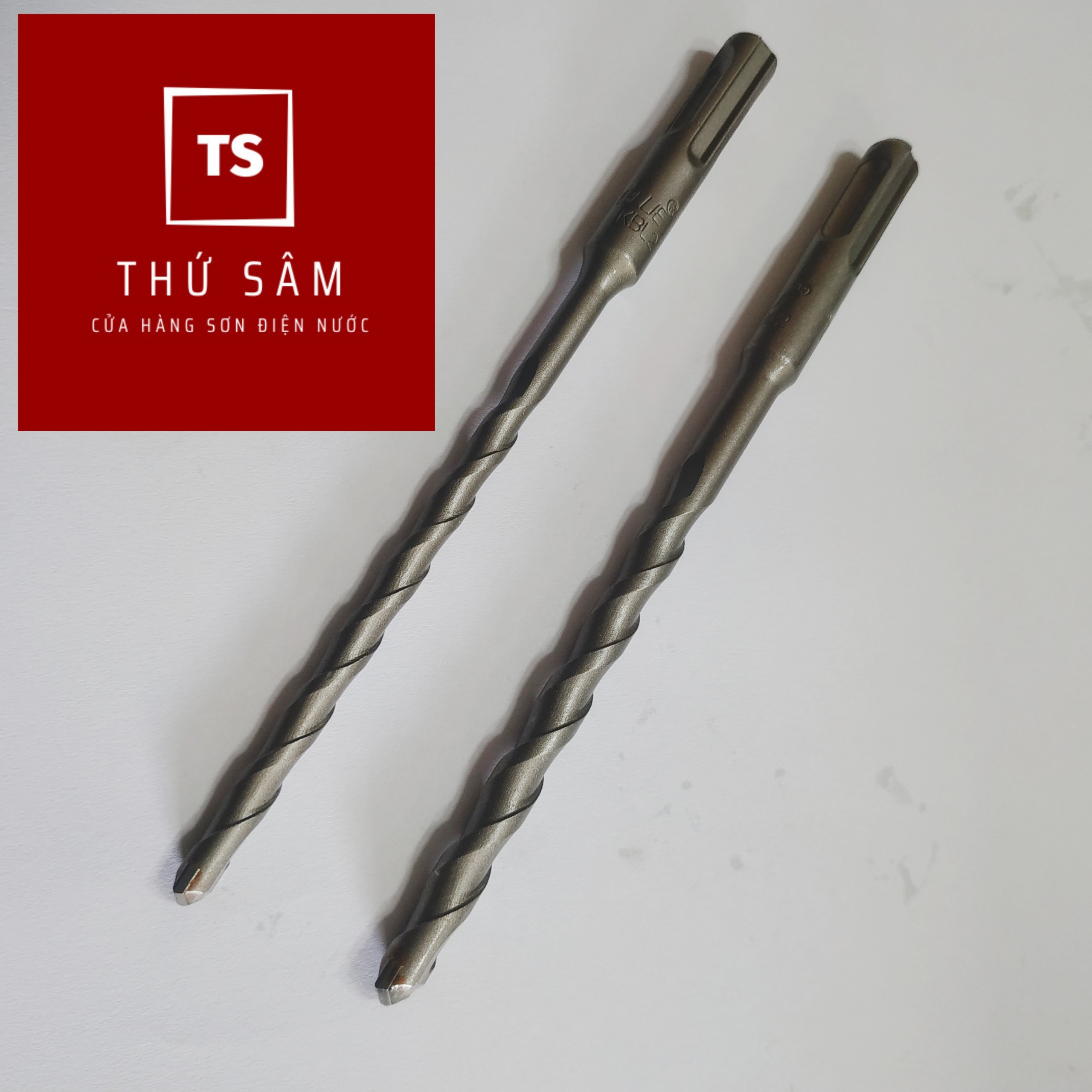 Mũi khoan bê tông dắt gài 6ly 8ly dài 160mm