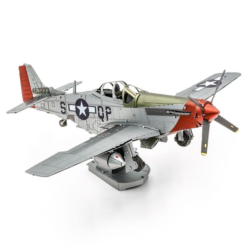 Mô Hình Lắp Ráp 3d Máy bay P-51D Mustang