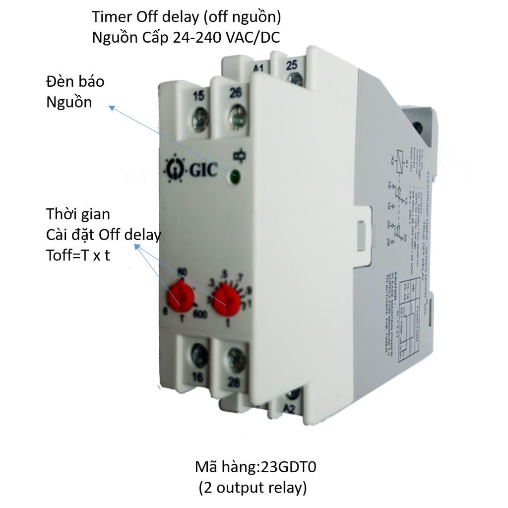 Timer Power true Off Delay 23GDT0