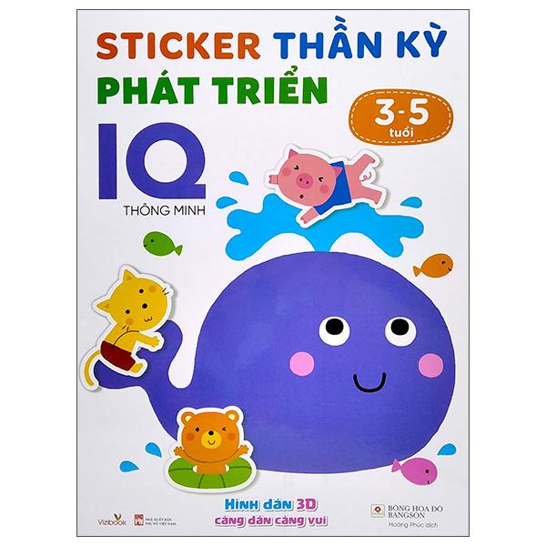 Sticker Thần Kỳ - Phát Triển IQ - Thông Minh (3-5 Tuổi)