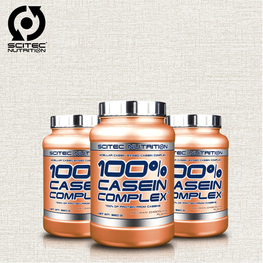 Sữa Tăng Cơ 100% Casein Complex - Scitec Nutrition - Nuôi Dưỡng, Tăng Trưởng Và Phục Hồi Cơ Vào Ban Đêm