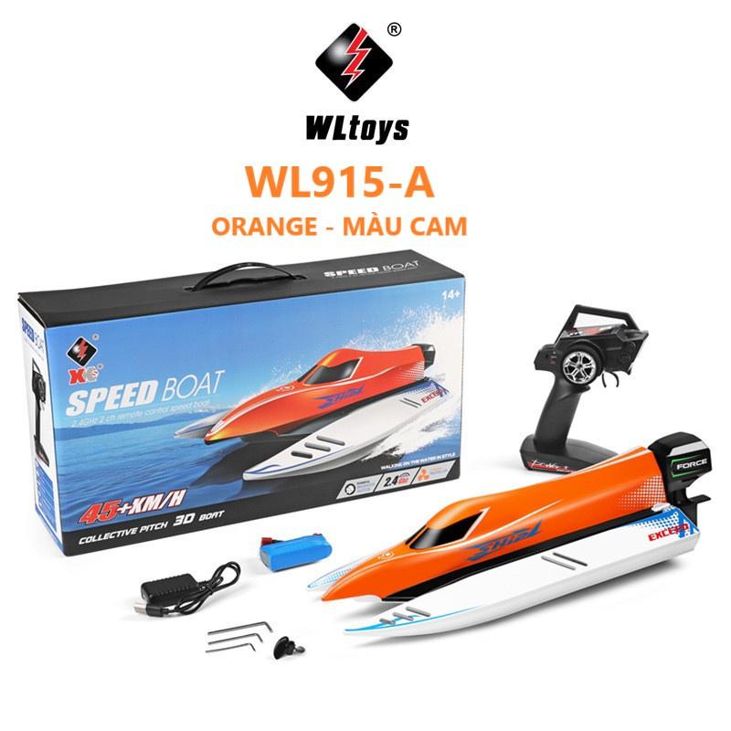 Tàu cano điều khiển từ xa WL915-A Wltoys F1 tốc độ cao F1 45km/h động cơ không chổi than mô hình điều khiển