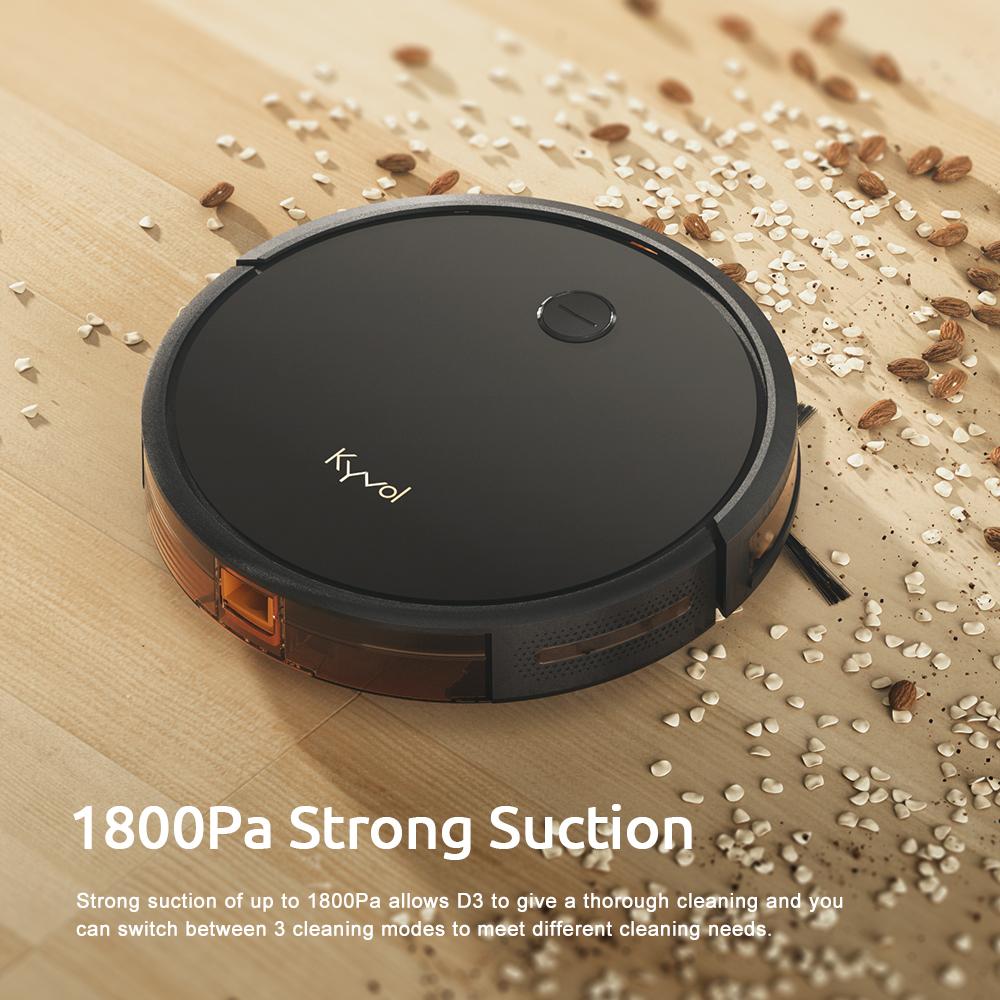 Robot hút bụi Kyvol Cybovac D3 - Hàng Chính Hãng