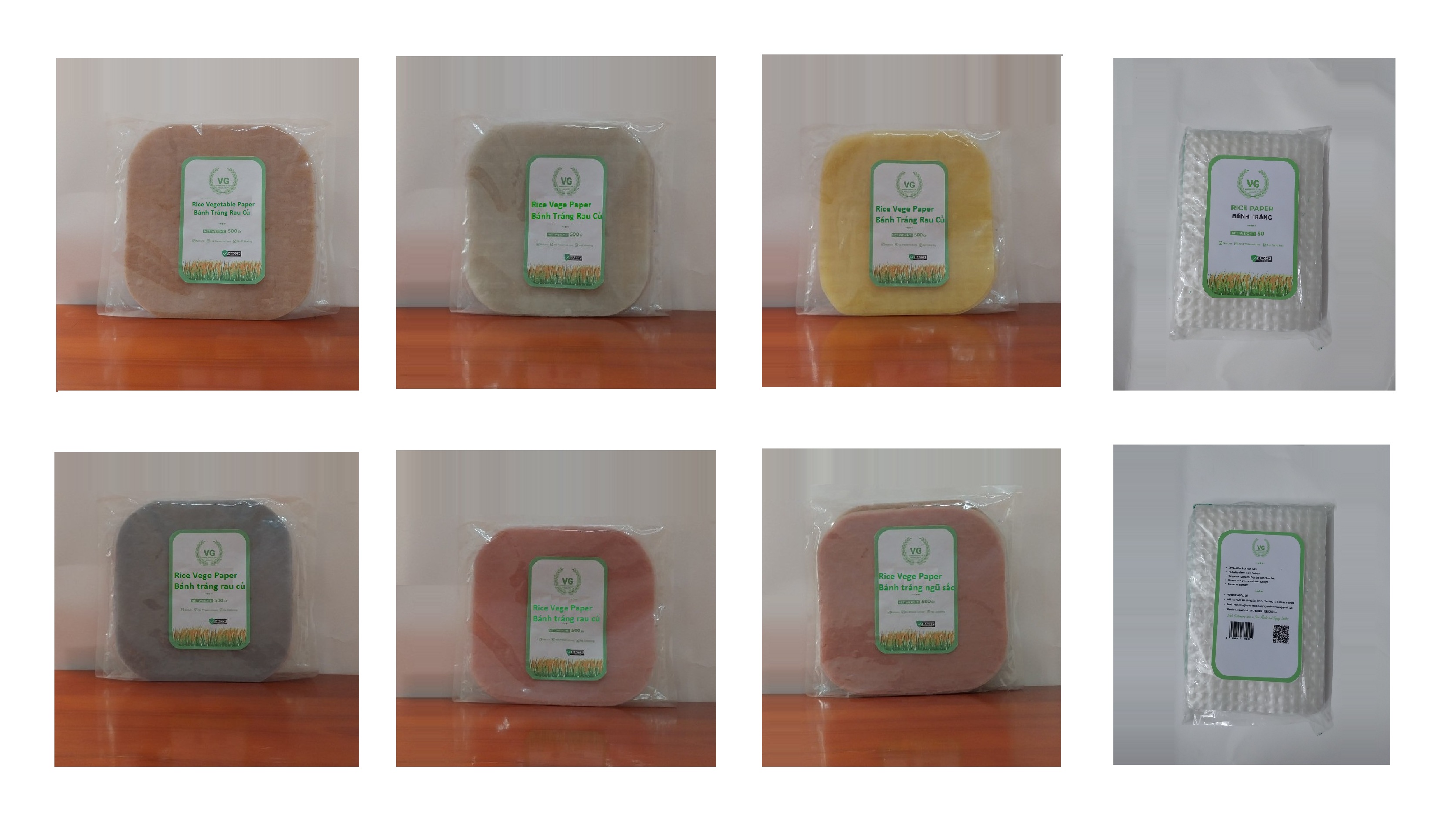 Bánh Tráng Hoa Đậu Biếc |20 Hộp | Thùng 10Kg