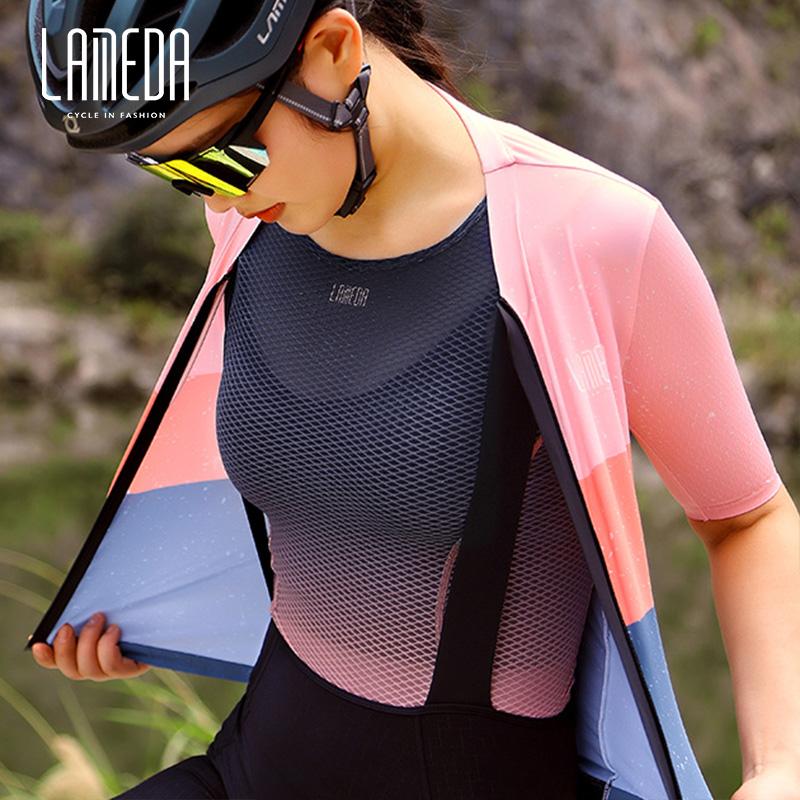 Áo khoác áo đạp xe đạp Lameda hàng đầu Áo khoác áo khoác đi xe đạp leo núi nhanh chóng Color: KELI Size: L