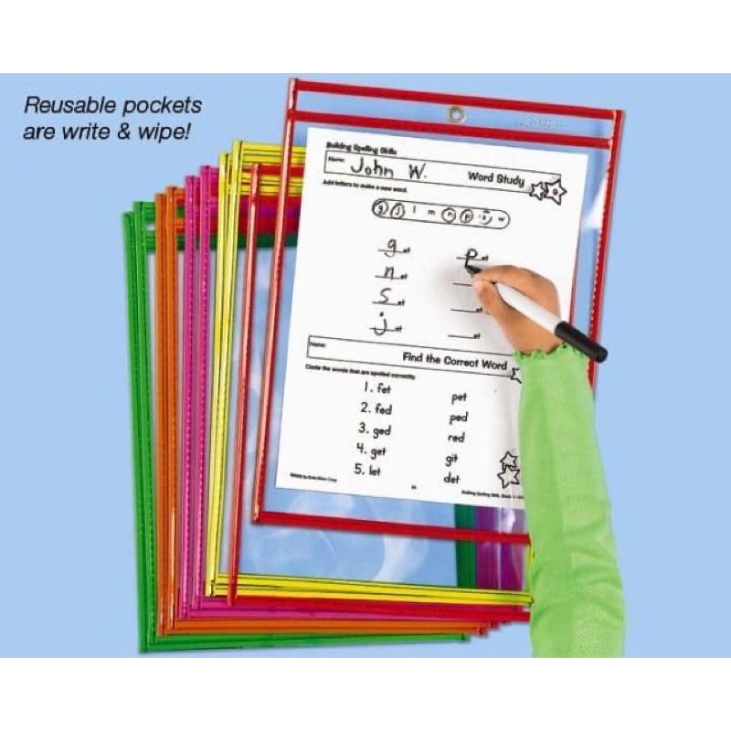 Dry Erase Pocket - Túi viết xoá