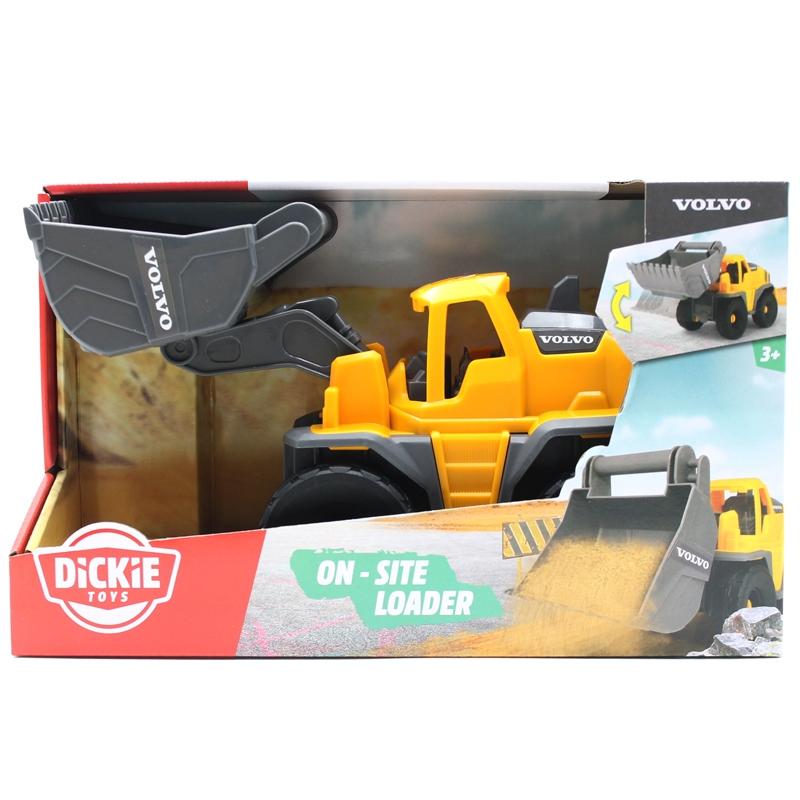 Đồ Chơi Xe Xây Dựng Volvo On-site Loader - Dickie Toys 203724002