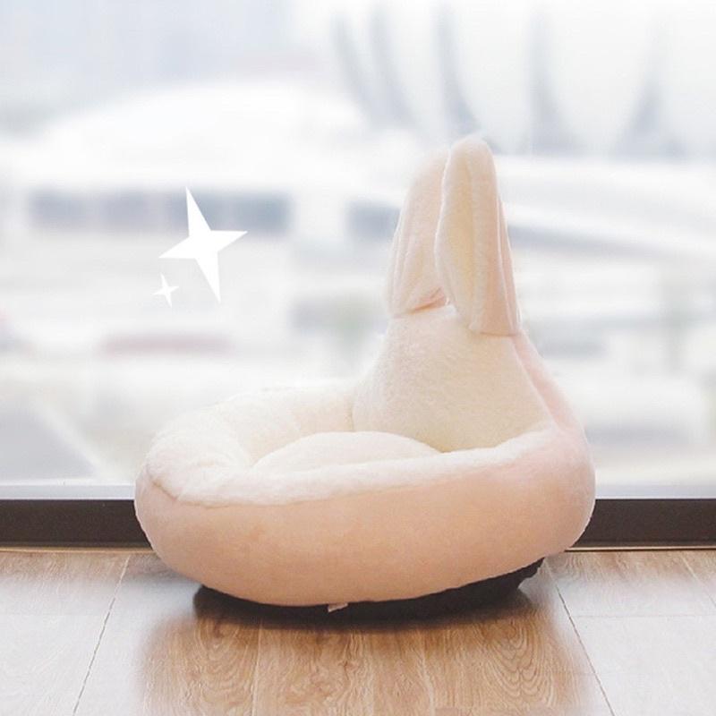 NỆM BÔNG TAI THỎ CAO CẤP CHO CHÓ MÈO- Ổ ĐỆM TAI THỎ CAO CẤP CHÓ MÈO