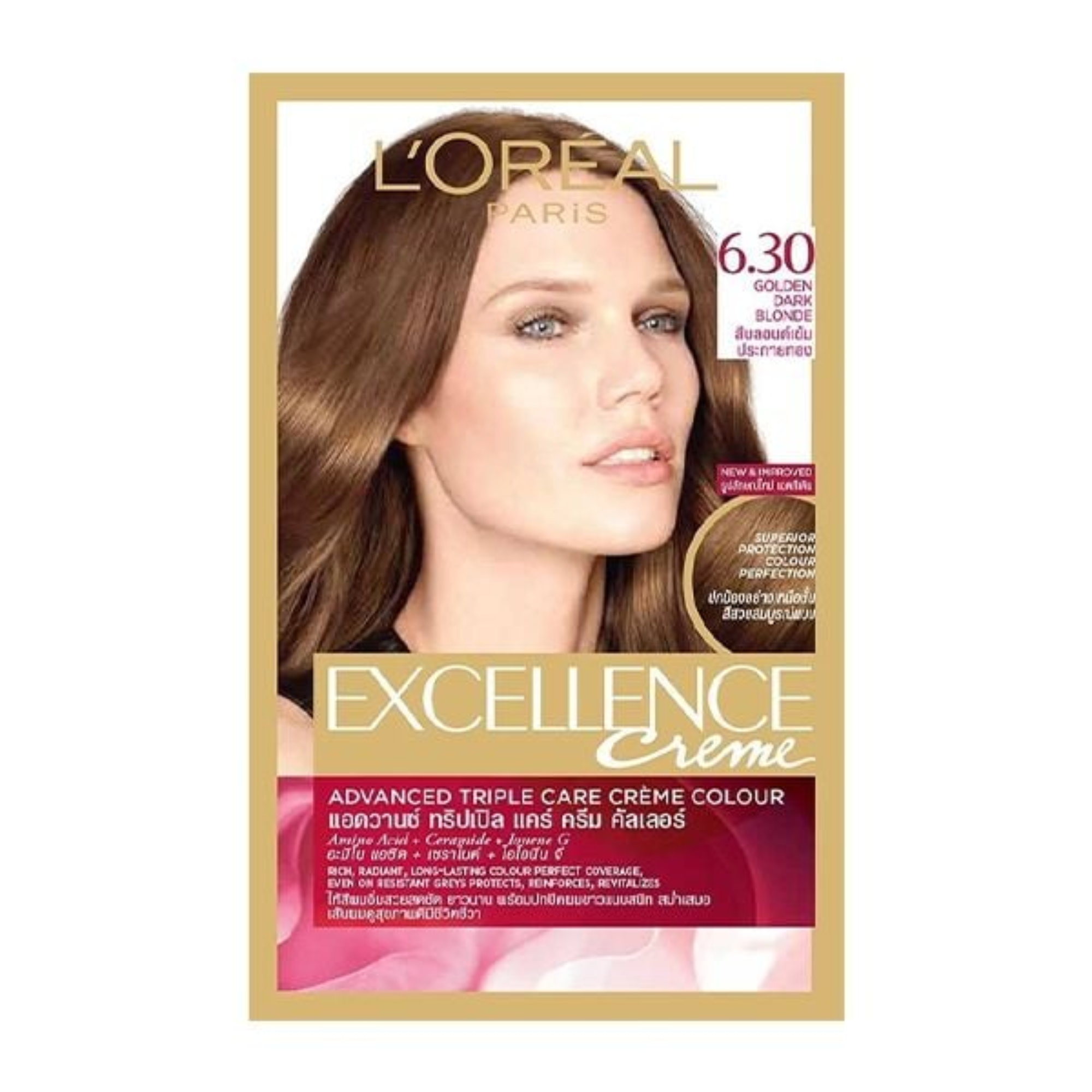 Kem Nhuộm L'Oreal Paris Dưỡng Tóc Phủ Bạc Excellence Crème 172ml